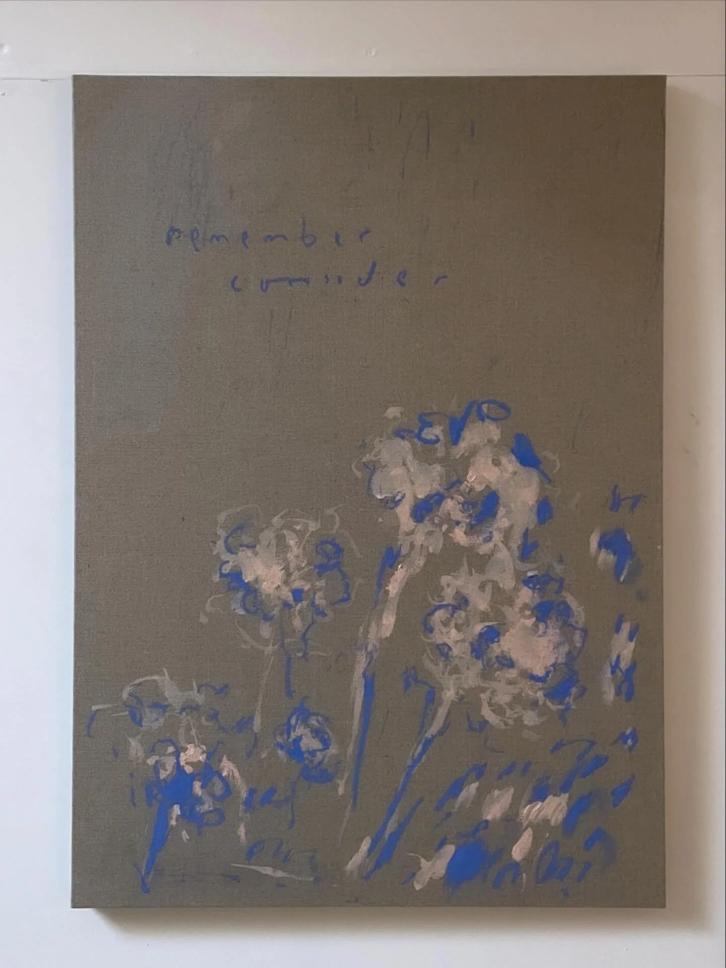&ldquo;Remember. Consider.&rdquo;
Mixed Media on Linen Canvas 
50X70cm

Remember (the future), Consider (the wildflowers).
Available - get in touch for pricing. 

#rememberthefuture #considerthelilies #wildflowers #allshallbewell #julianofnorwich