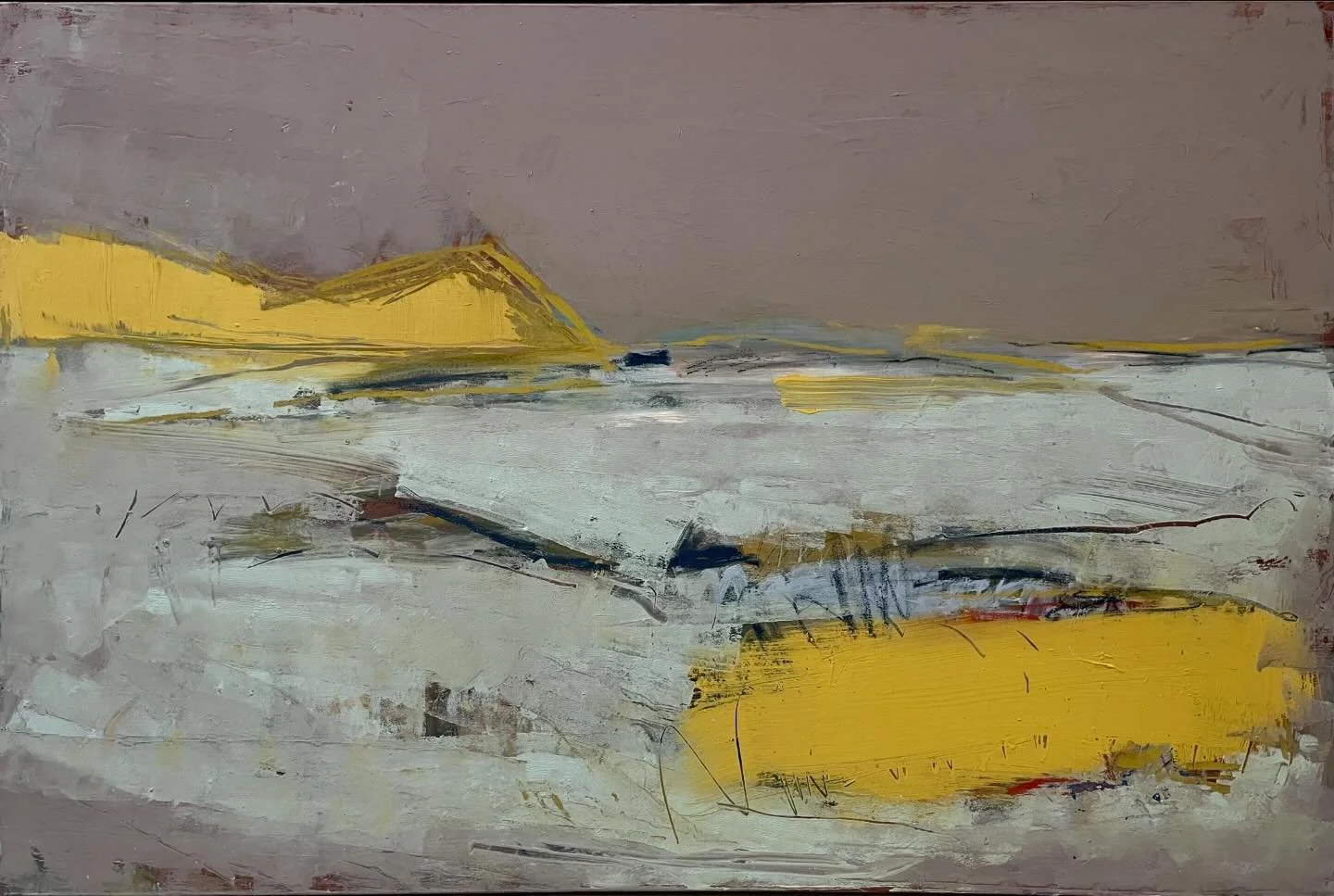 I never know what to write on instagram but I like this new painting and thought you might also, so here it is&hellip; 

&ldquo;Memories Like Waves&rdquo; 
100 x 154cm 
Mixed media on Canvas.
Available