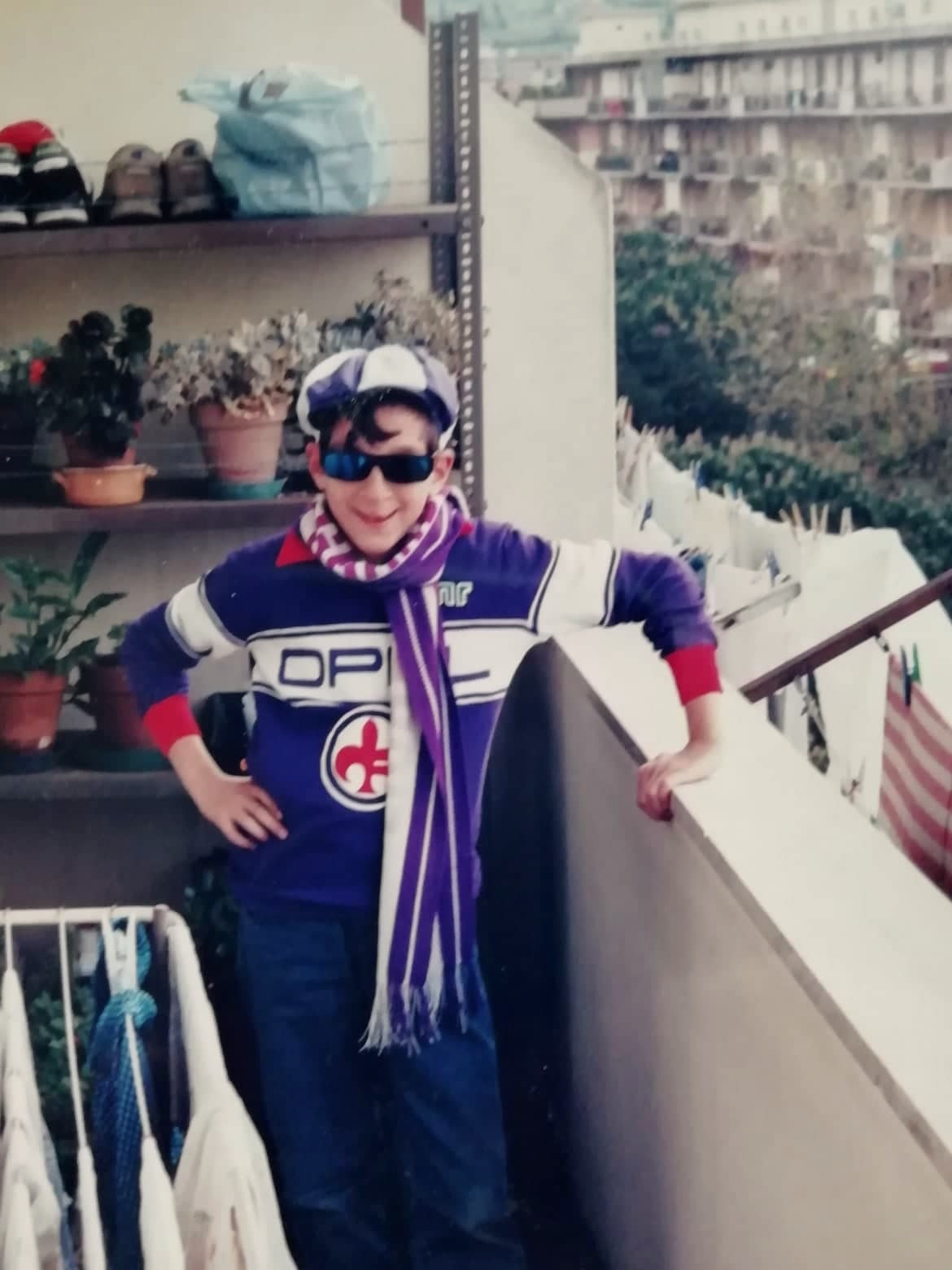 Myself as a young, Fiorentina fan
