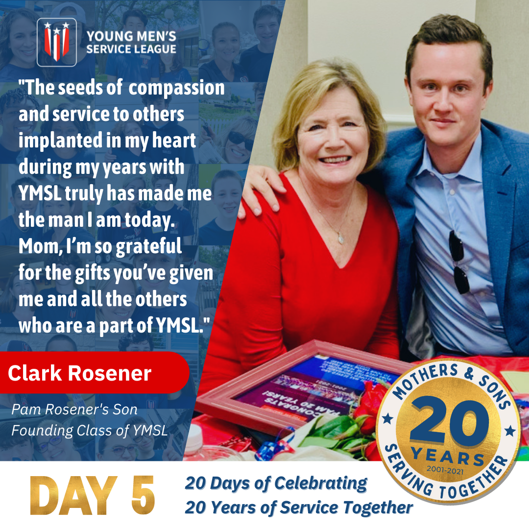 20th Anniversary — Young Men's Service League