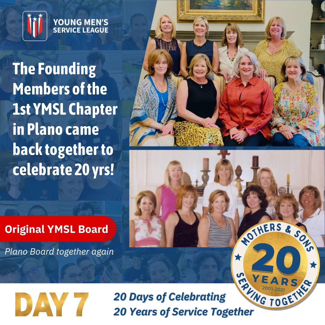 20th Anniversary — Young Men's Service League