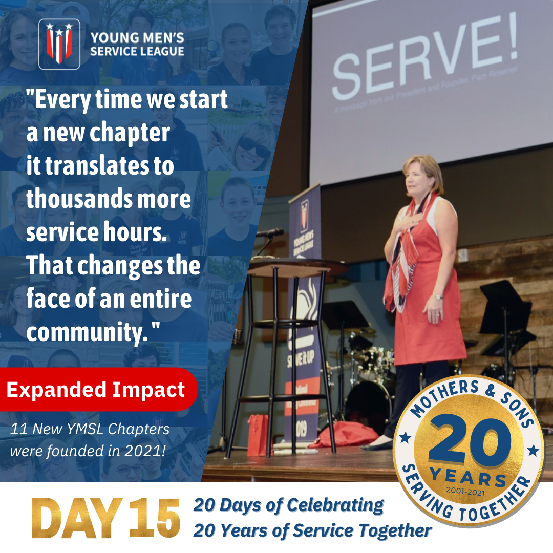 20th Anniversary — Young Men's Service League