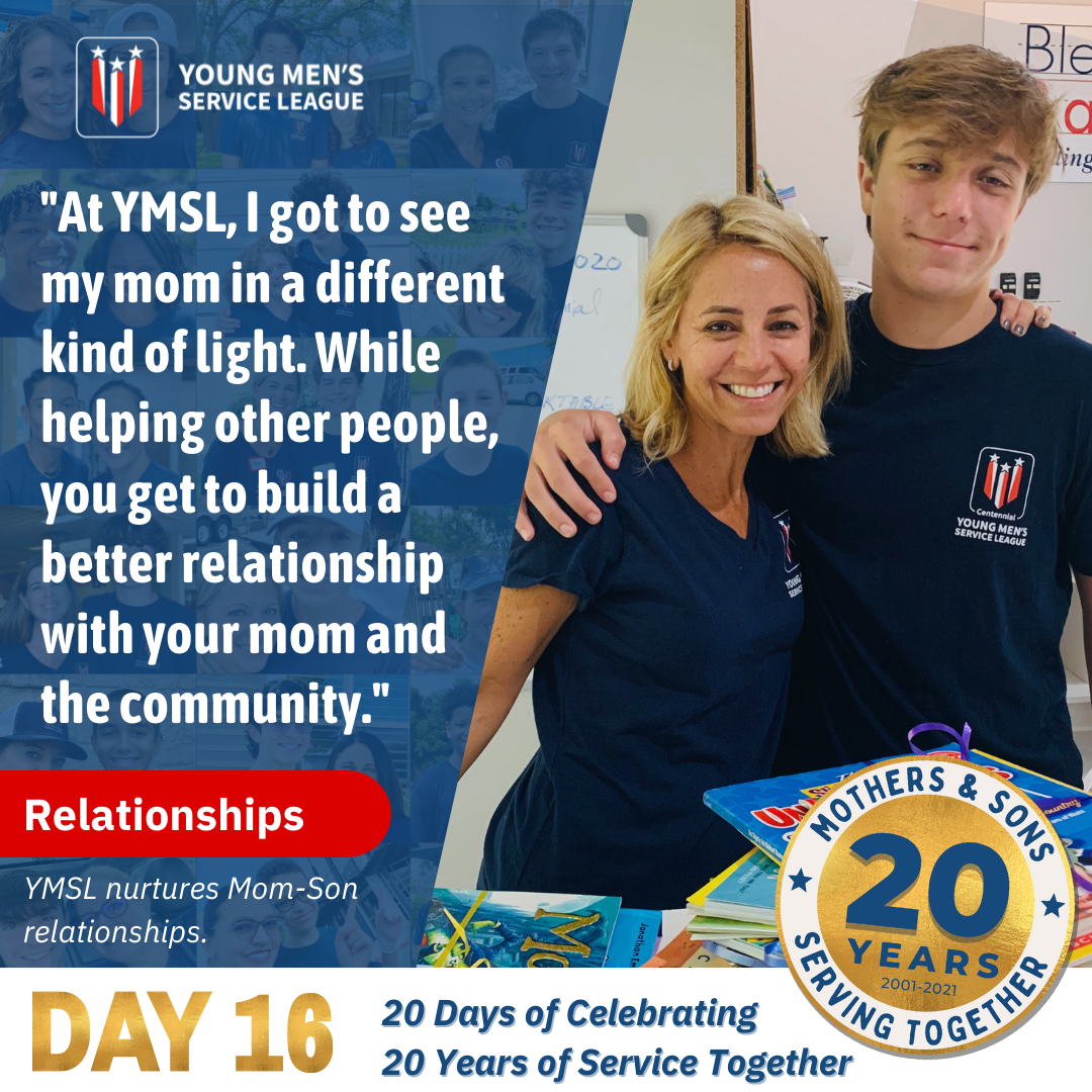 20th Anniversary — Young Men's Service League