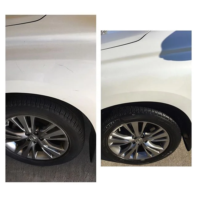 Scuffs and paint transfer removed! www.jeffmairmobile.com.