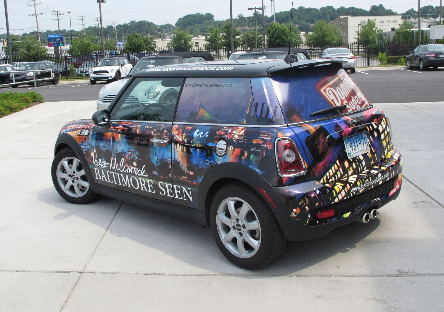 Check Out My Mini Cooper Wrap — RobertMcClintock.com