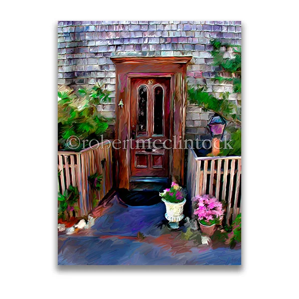 "NANTUCKET DOOR #59" - CAPE COD