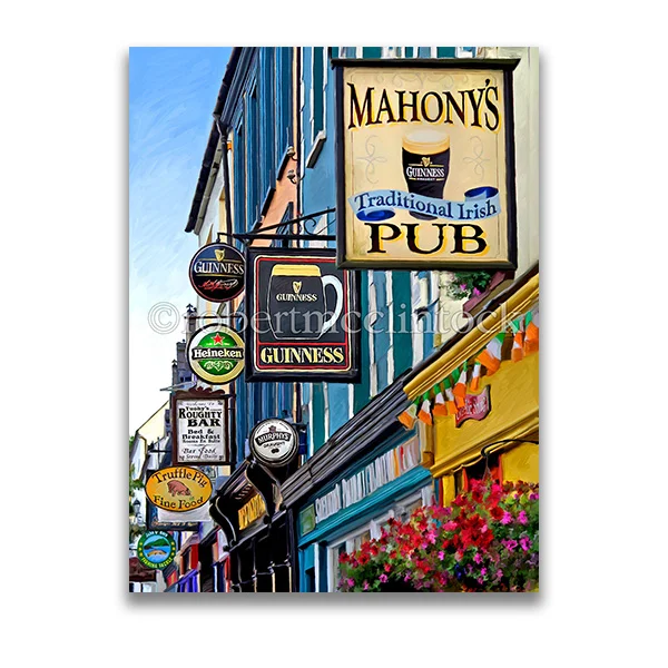 "MAIN STREET KENMARE" - IRELAND