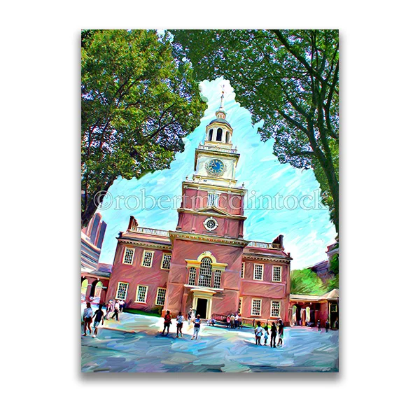 "INDEPENDENCE HALL" - PHILADELPHIA