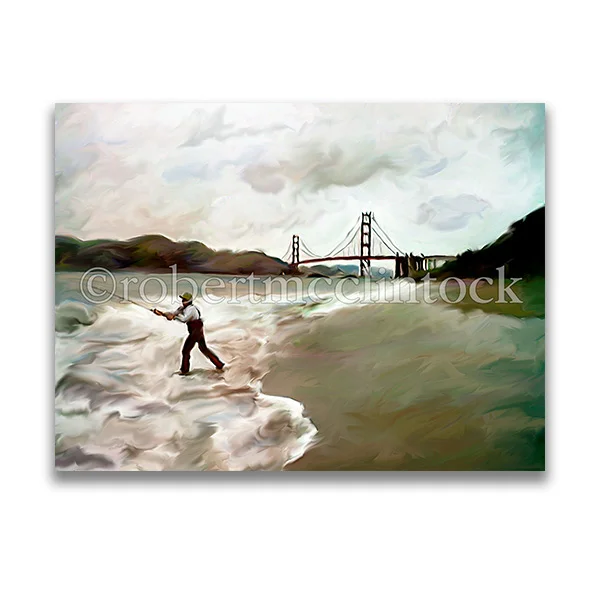 "GOLDEN GATE FISHERMAN" - SAN FRANCISCO