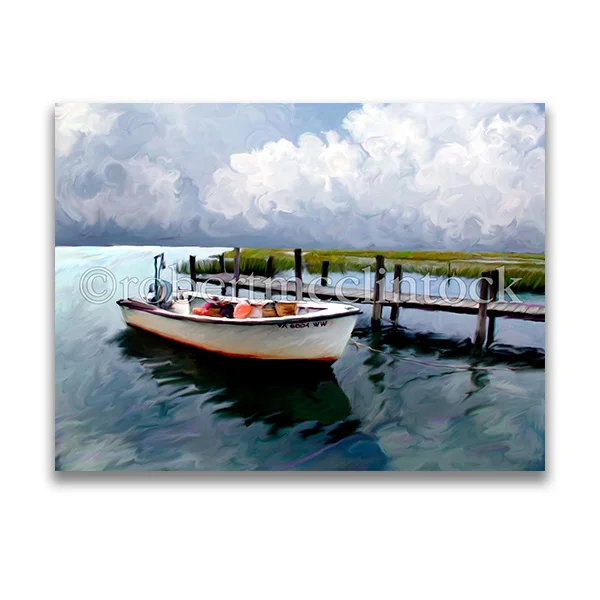 "BOAT AND DOCK" - WACHAPREAGUE