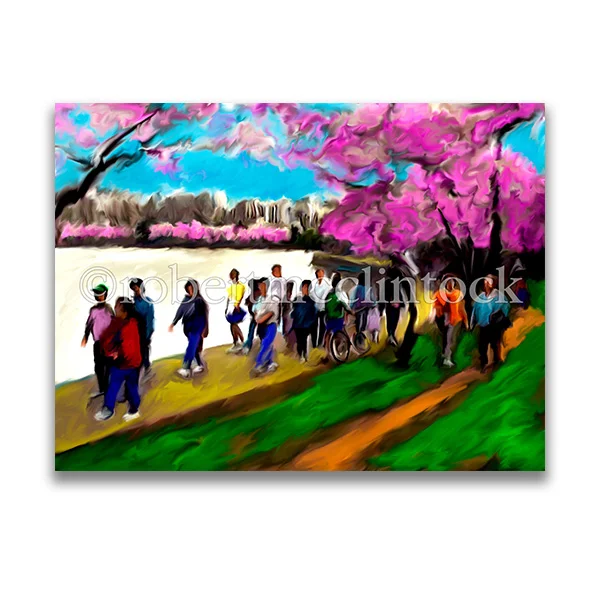 "CHERRY BLOSSOMS #2" - WASHINGTON, DC