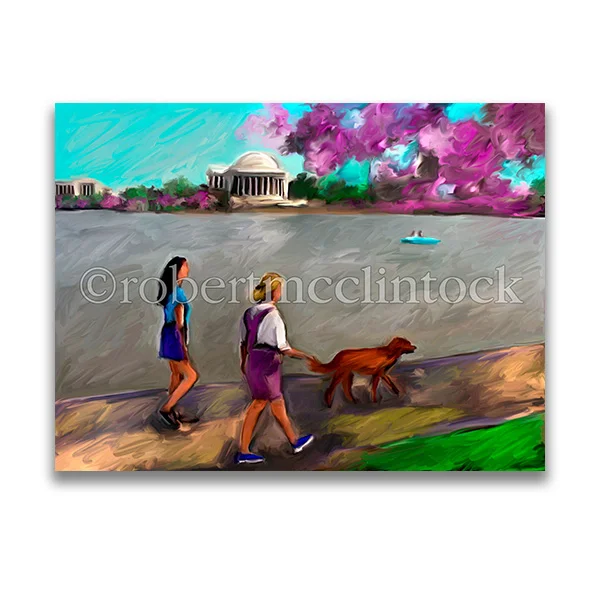 "CHERRY BLOSSOMS #3" - WASHINGTON, DC