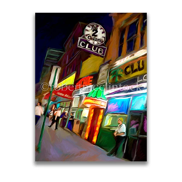 "TWO O'CLOCK CLUB" - DOWNTOWN