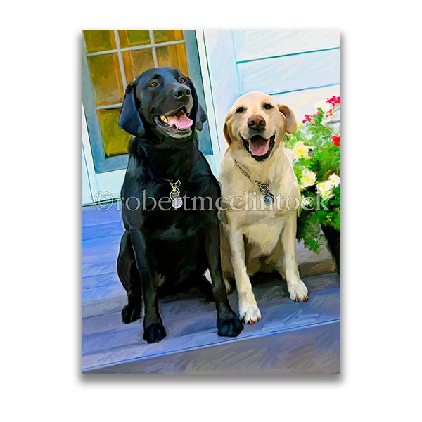 "TWO OF A KIND" - LABRADORS