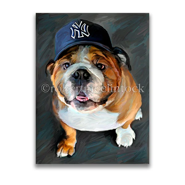 "YANKEES BASEBULL" - BULLDOG