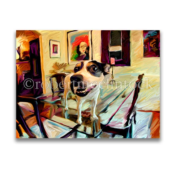 "JUAN'S BAD DOG" - FOX TERRIER