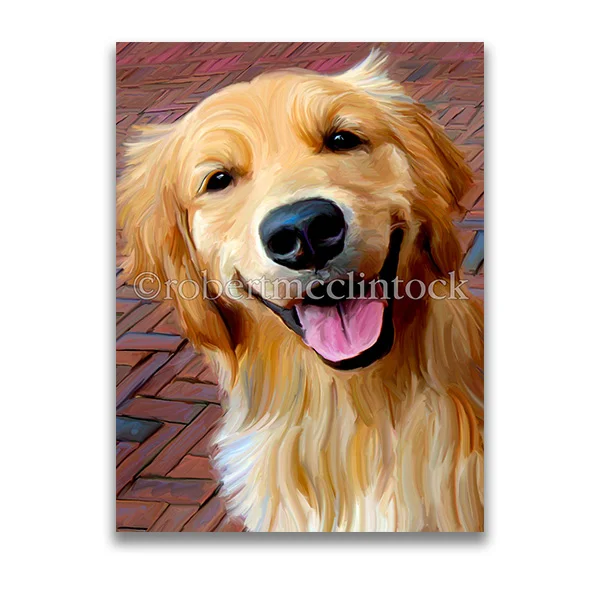 "GINGER" - GOLDEN RETRIEVER