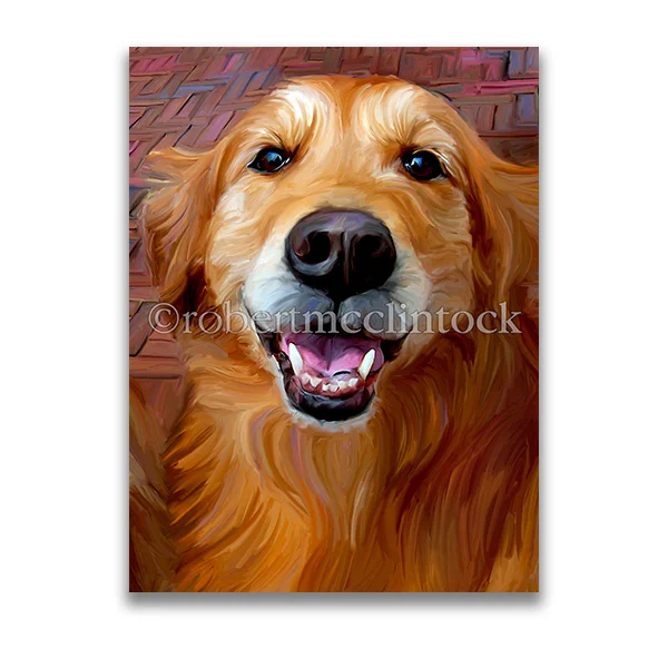 "NUTMEG" - GOLDEN RETRIEVER