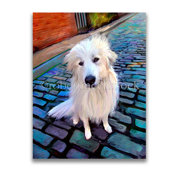 "BLUE PEARL" - GREAT PYRENEES