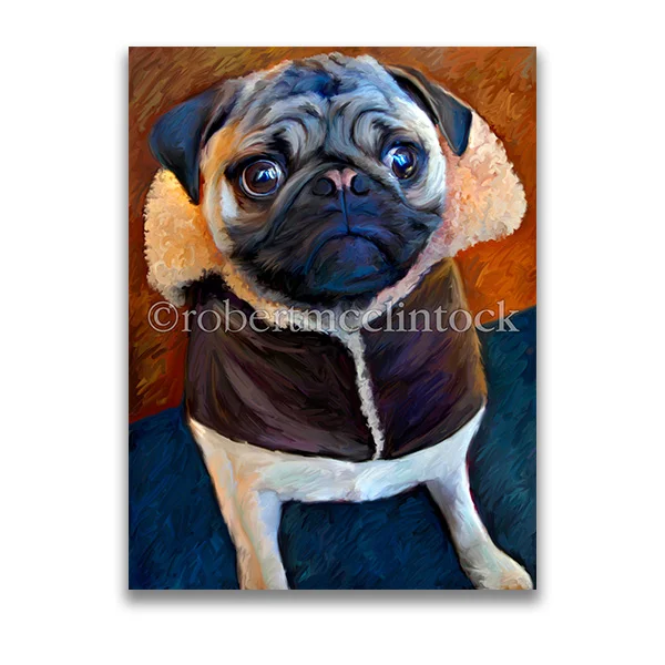 "THE AVIATOR" - PUG