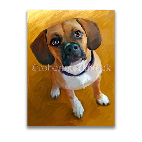 "BRIGHT DELIGHT" - PUGGLE