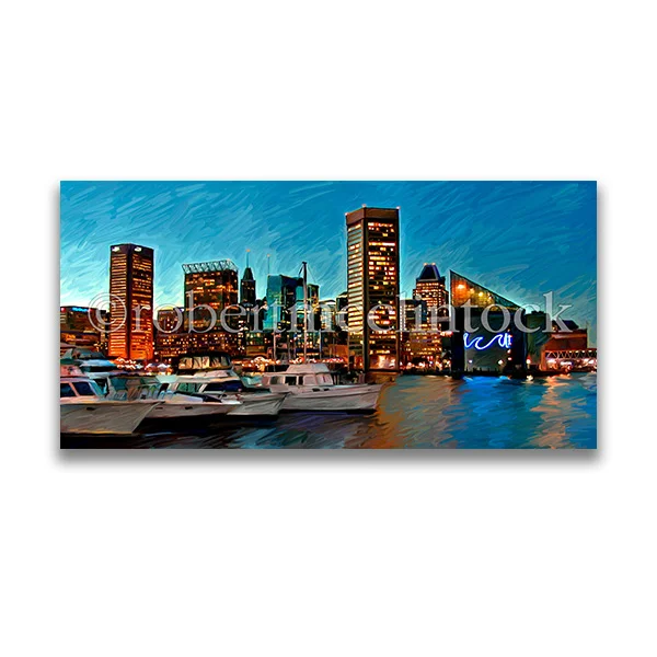 "ACROSS THE HARBOR" - INNER HARBOR