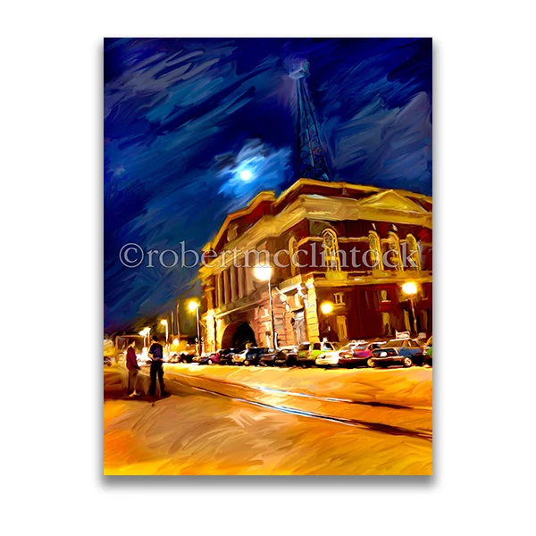 "BROADWDAY PIER NIGHT" - FELL'S POINT