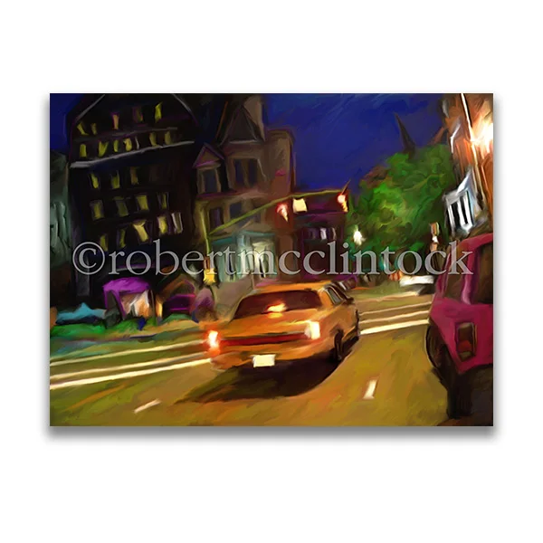 "CORNER OF CHARLES AND MADISON" - MOUNT VERNON