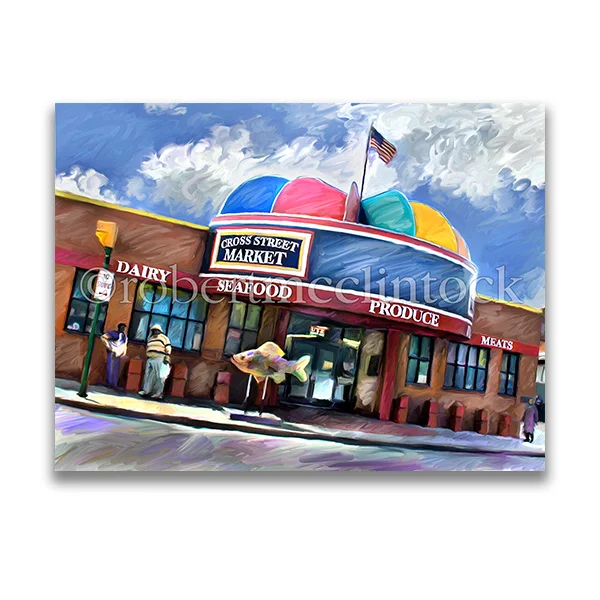 "CROSS STREET MARKET" - FEDERAL HILL