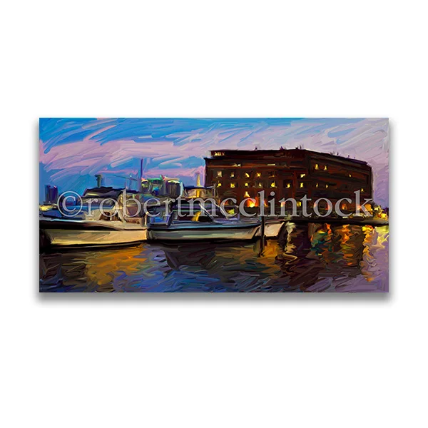 "HENDERSON DOCK NIGHT" - FELL'S POINT