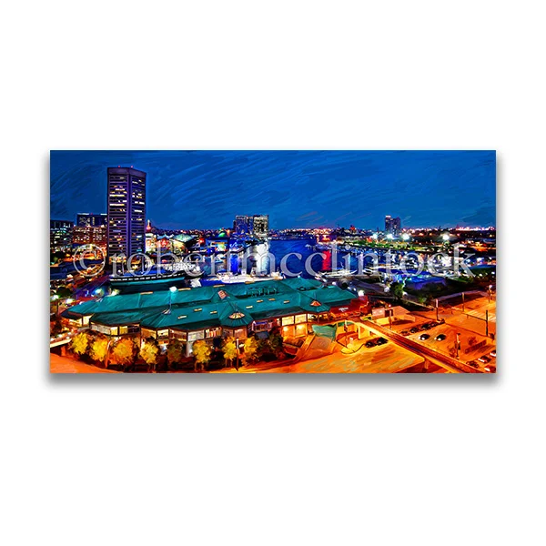 "HYATT VIEW PANORAMA" - INNER HARBOR