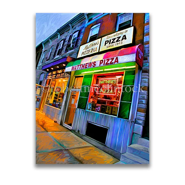 "MATTHEW'S PIZZA" - HIGHLANDTOWN