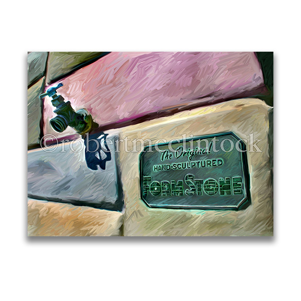 "MOCK ROCK - FORMSTONE" - CANTON