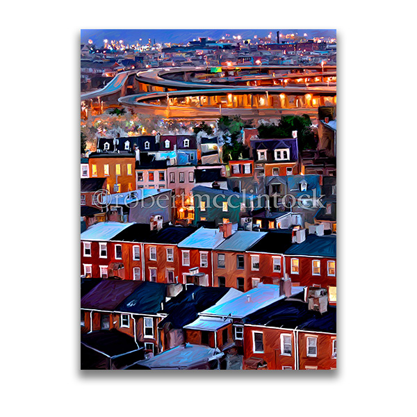 "RIDGELY ROOFTOPS" - DOWNTOWN