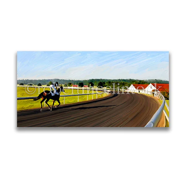 "ON THE TRACK AT SAGAMORE" - SAGAMORE