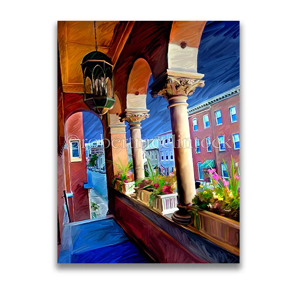 "ST. LEO'S COLUMNS" - LITTLE ITALY