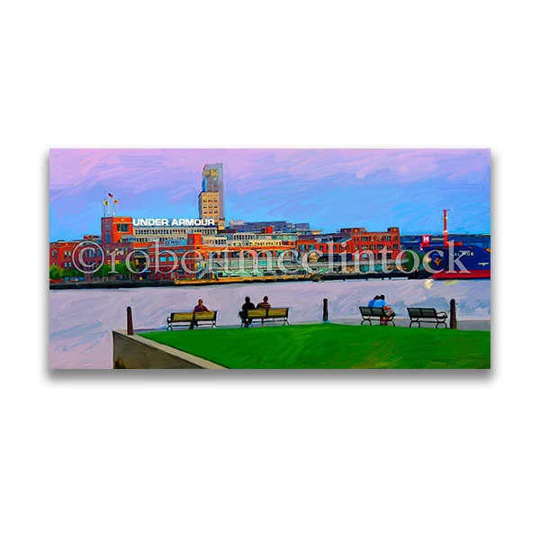 "UNDER ARMOUR SUNSET ON BOND" - FELL'S POINT