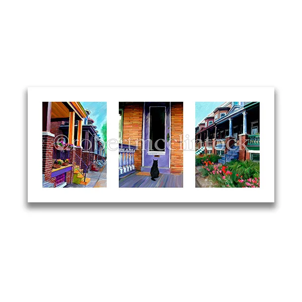 "ALWAYS ABELL" - TRIPTYCH