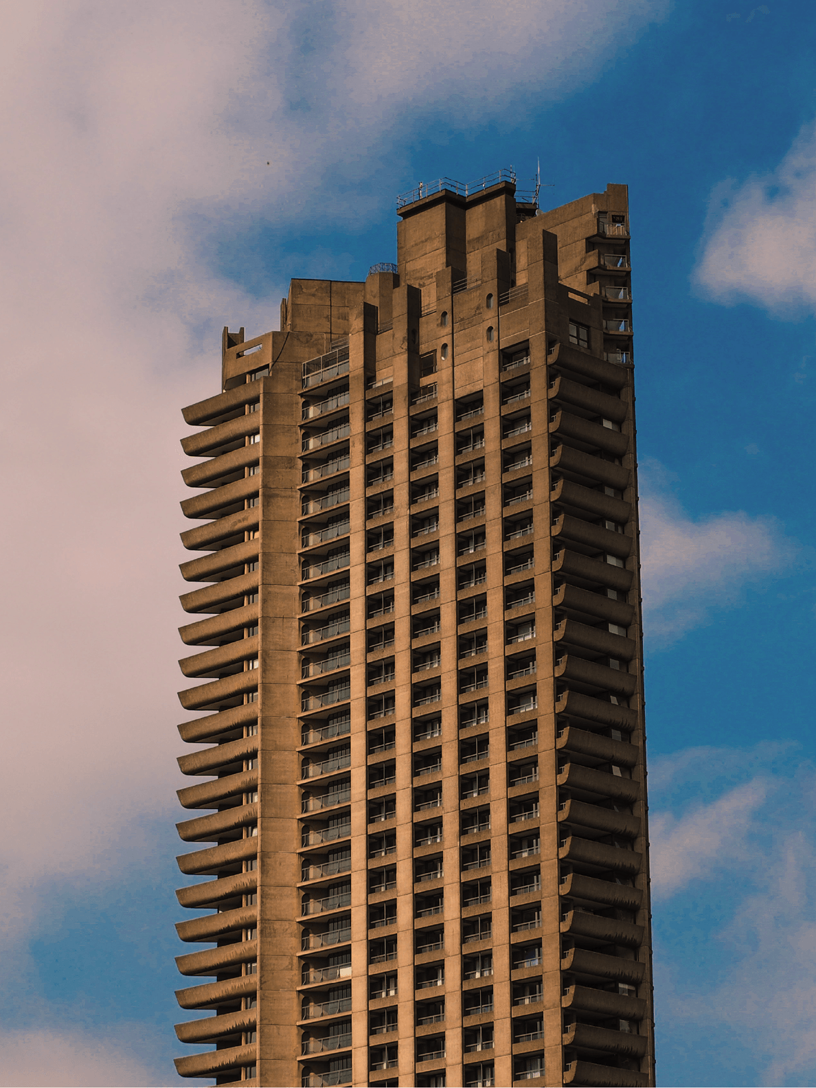The Barbican Estate of London, my first encounter with a work of Brutalism