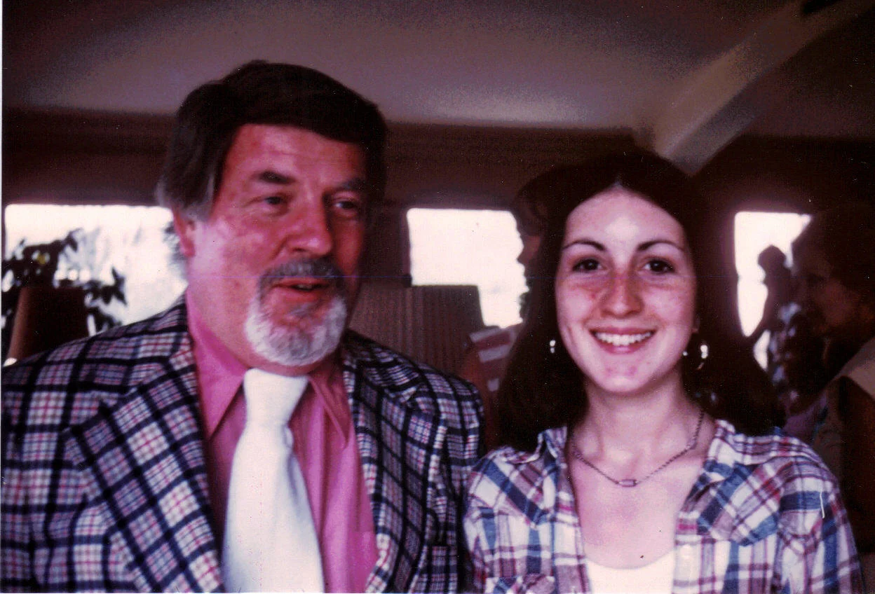 My dad and me when he was 52 and I was 17
