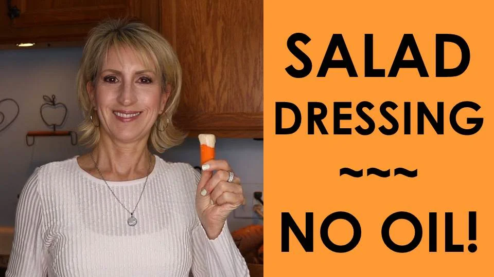 Sweet and Tangy Salad Dressing – No Oil