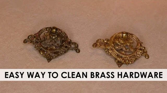 Easy Way to Clean Brass Hardware
