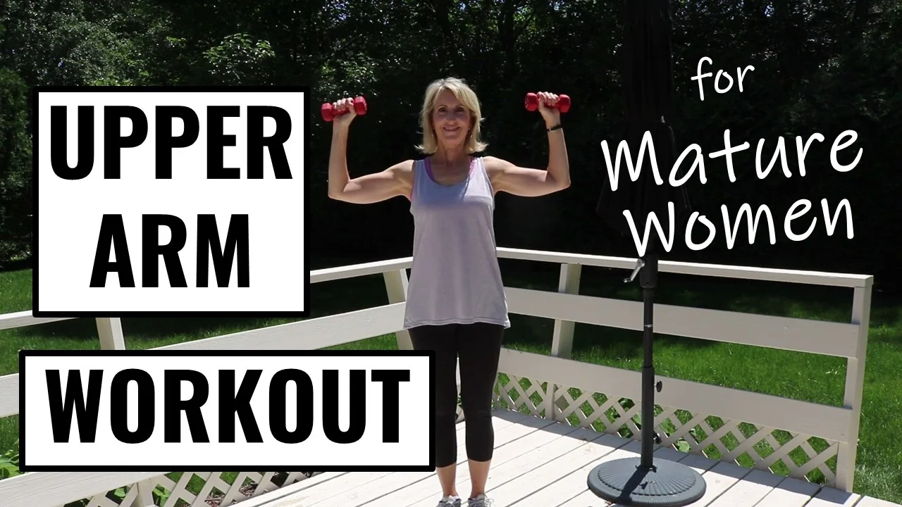 Upper Arm Workout for Mature Women