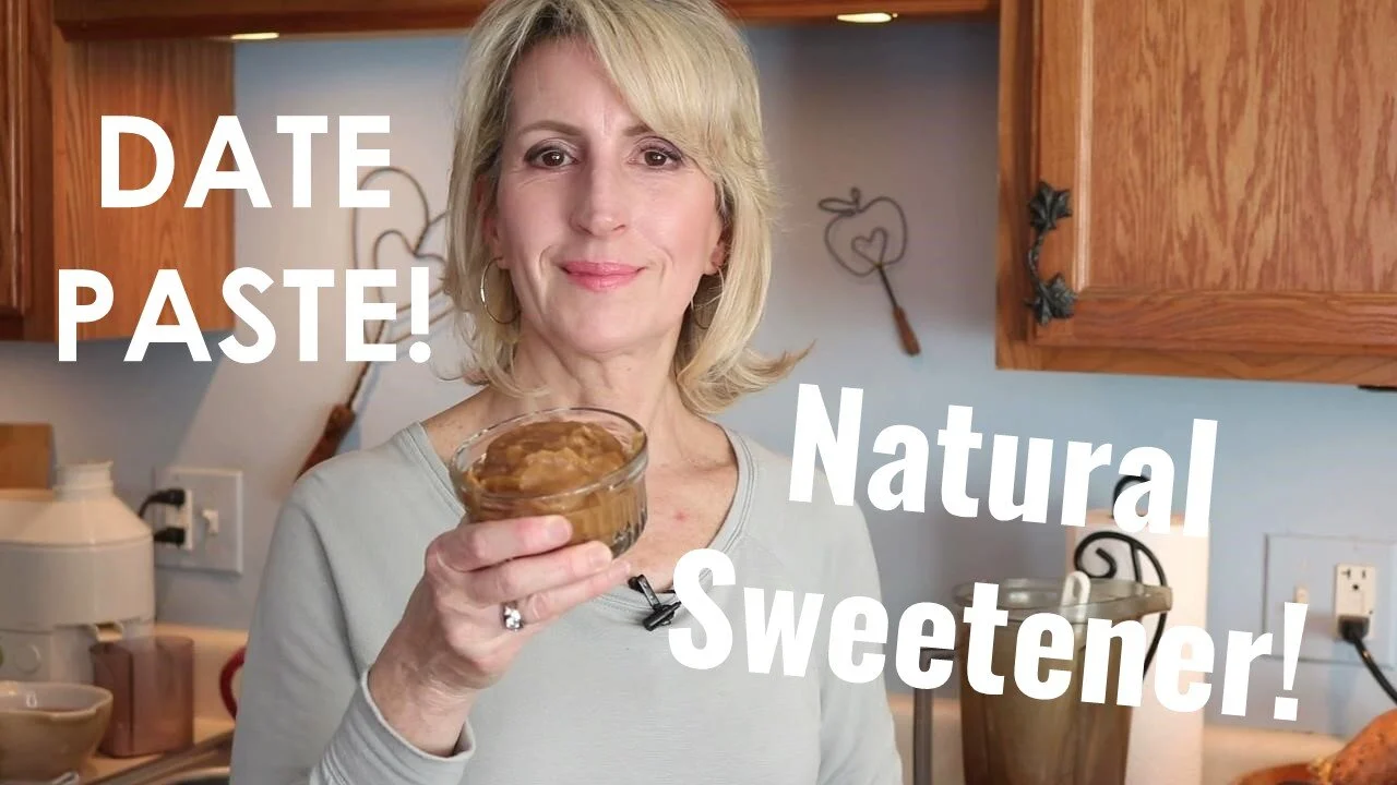 Date Paste - A Natural Sweetener!