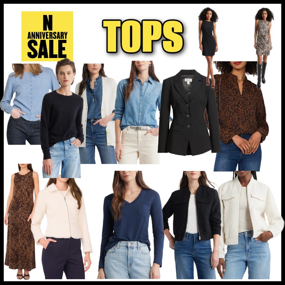 🟡 Comment LINK below &amp; I'll send you a DM with the link to shop this post on my LTK. 🟡⁠
⁠
If you're on a computer, copy &amp; paste this link: https://liketk.it/5hl7z⁠
⁠
Nordstrom Anniversary Sale 2025 - My selections in tops &amp; dresses!⁠
⁠
