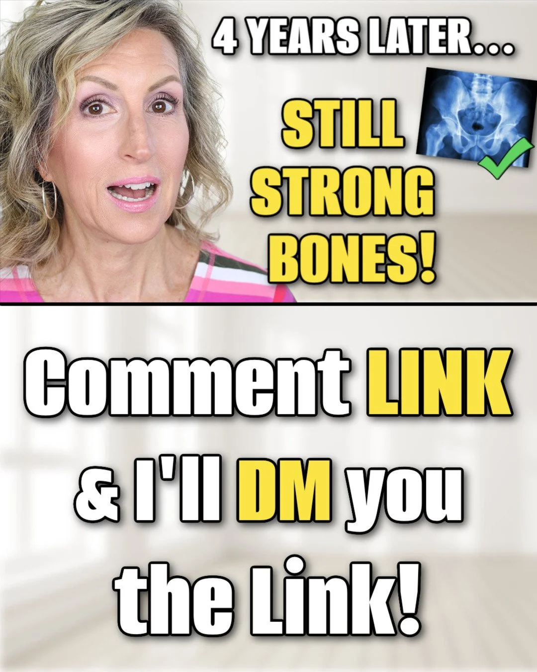 💪 I&rsquo;m bringing back one of my most powerful videos &mdash; the story of how I actually reversed osteoporosis naturally.⁠
⁠
This is where my journey truly began... and it&rsquo;s now part of my brand-new reboot series! ✨⁠
⁠
If you (or someone y