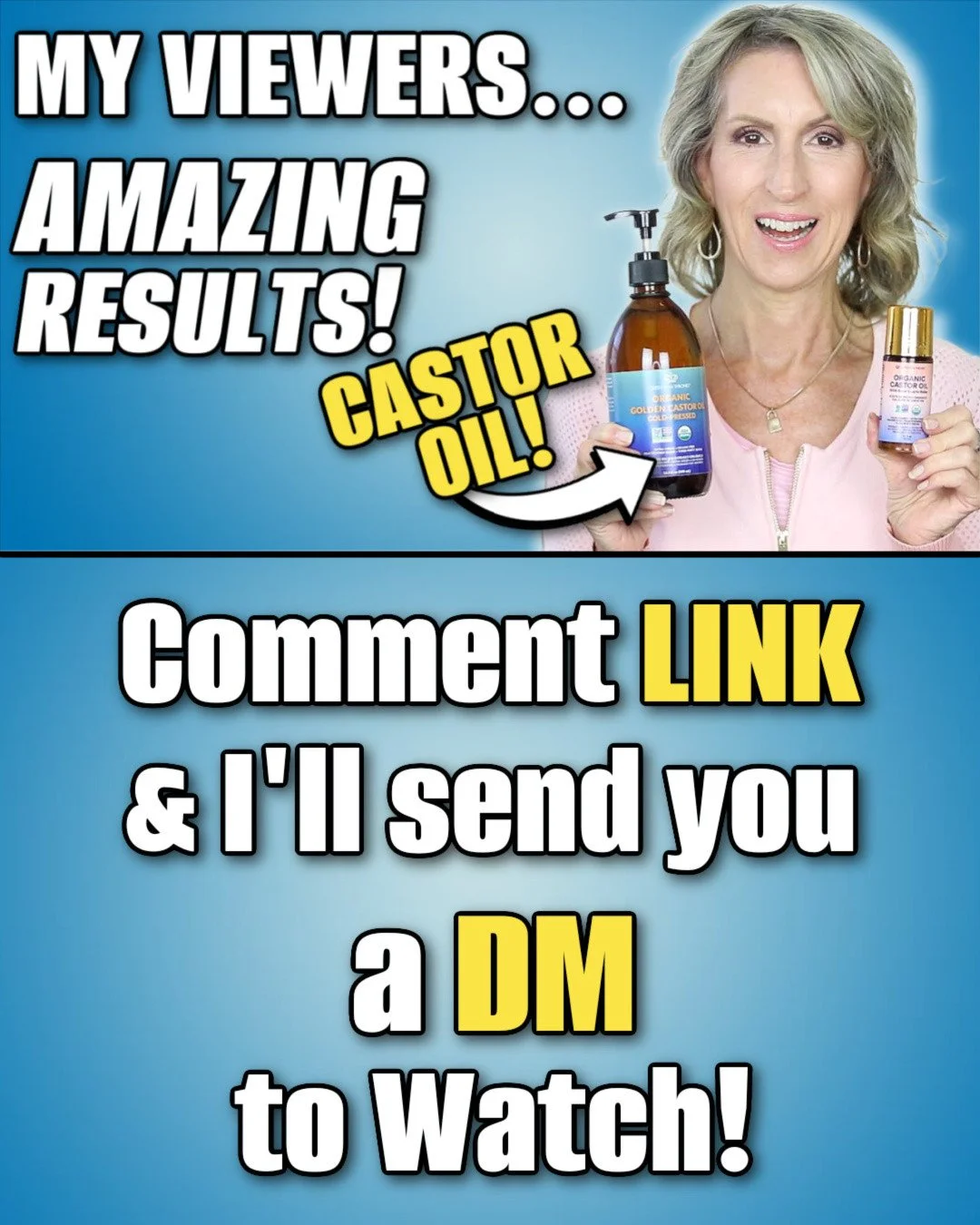 ✨ NEW VIDEO ✨⁠
You&rsquo;ve been sending me amazing castor oil stories lately &mdash; and I couldn&rsquo;t keep them to myself! 🌿⁠
⁠
From smoother skin and softer lips to fewer aches and even better sleep&hellip; your results honestly surprised me! 