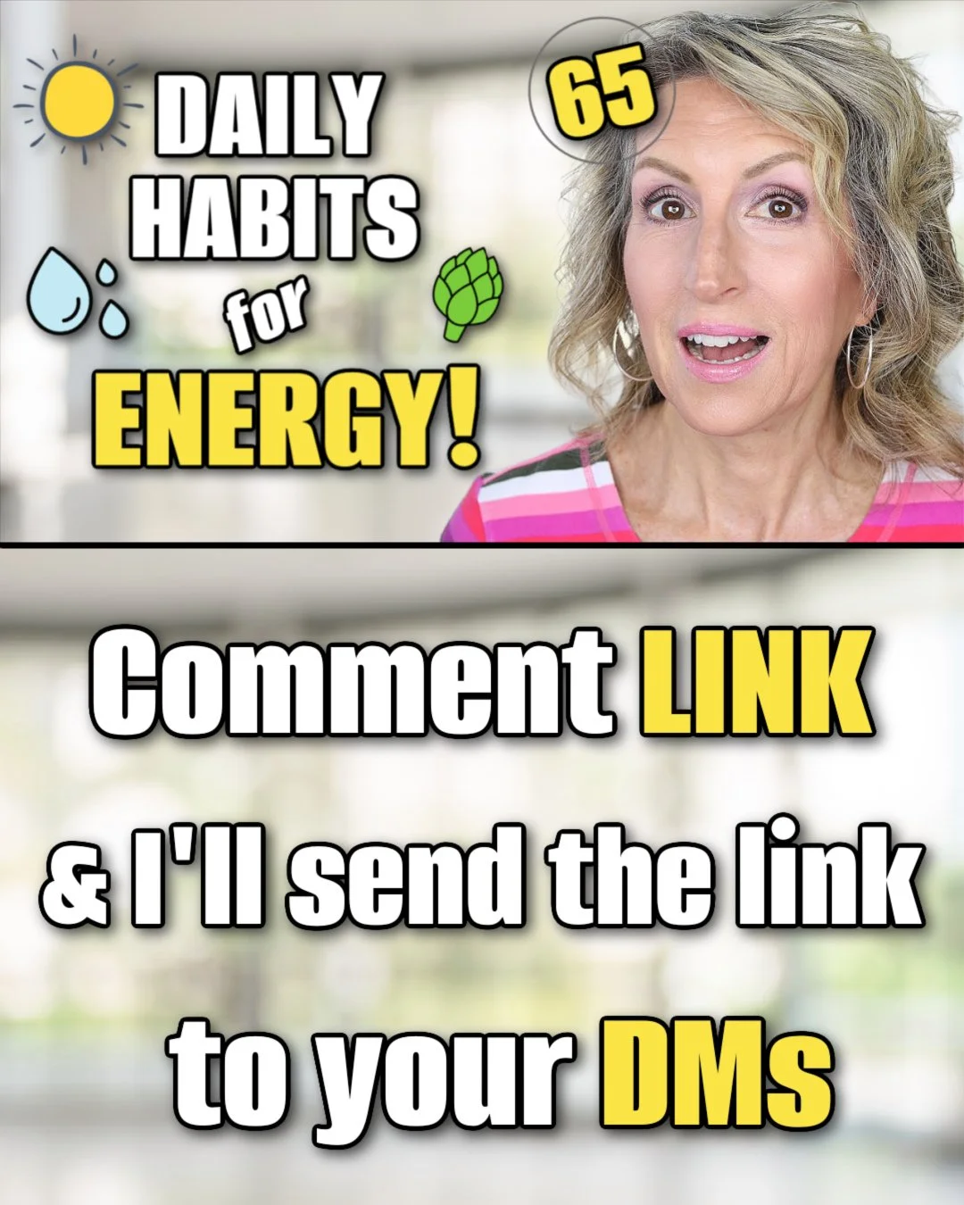 Feeling drained, foggy, or off-balance? 🌿⁠
⁠
You don&rsquo;t need water fasting, detox teas, or extreme methods to feel energized and clear-headed. At the age of 65, these are the simple daily habits I use to stay balanced, full of energy, and feel 