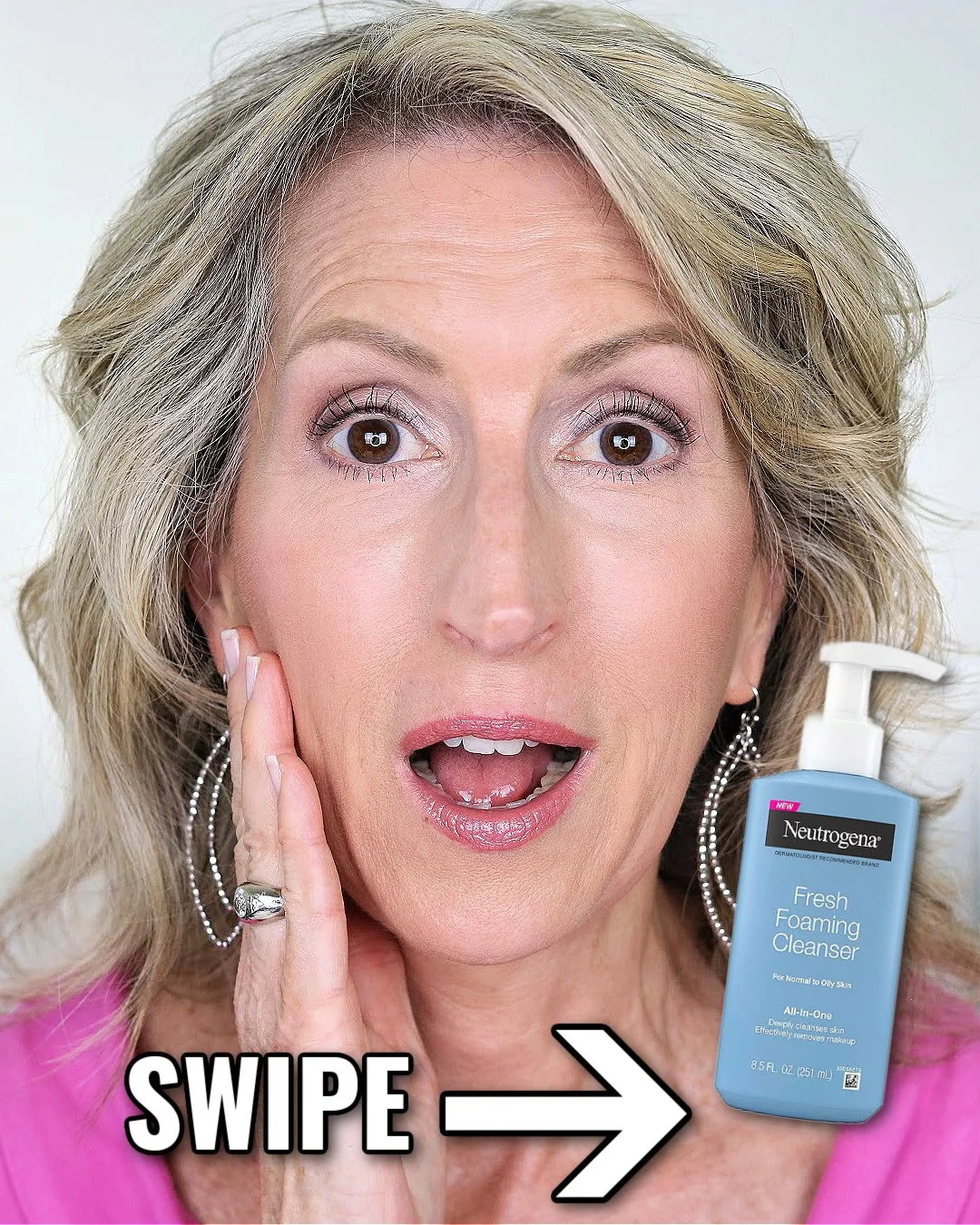 STOP THE SEARCH! 🛑 My favorite discontinued cleanser is BACK!⁠
⁠
If you&rsquo;ve been following my skincare journey on YouTube, you know I&rsquo;ve been heartbroken ever since the Neutrogena Fresh Foaming Cleanser disappeared from shelves. I even te