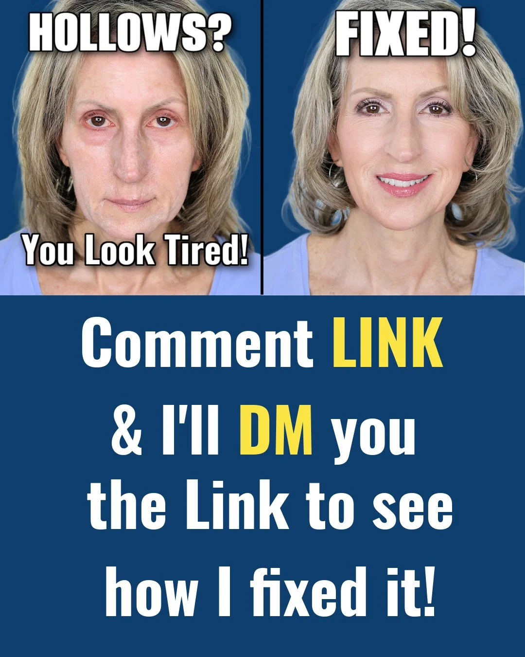 "You look tired."⁠
⁠
Those are 3 words no woman wants to hear!⁠
⁠
The secret to looking refreshed isn't more makeup; it&rsquo;s the right product and the right placement.⁠
⁠
I&rsquo;m breaking down my 3-step method for disguising undereye h